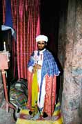 Stone church at Lalibela. North, Ethiopia.