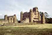 Royal enclosure at Gonder. North,  Ethiopia.