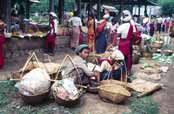 Market. Oblast jezera Inle. Myanmar (Burma).