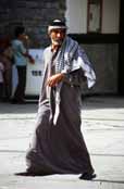 Man at Mashhad street. Iran.