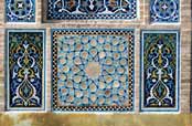 Mosque Jameh at Yazd town. Iran.
