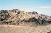 Landscape around Yazd town. Iran.