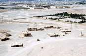 Viwe to Yazd border. Iran.