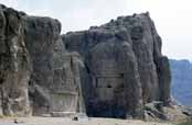 Tombs at Naqsh- Rostam. Iran.