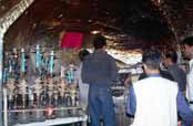Tea house at Si-o-Seh bridge. Esfahan. Iran.