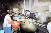 V�robna tortil, Celestun. Mexiko.