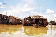 River life in Mekong delta.  Vietnam.