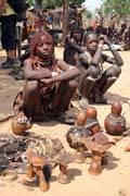 Hamar people at Turmi market. South,  Ethiopia.