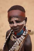 Hamar people at Turmi market. South,  Ethiopia.