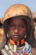 Arbore girl. Ethiopia.