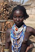 Arbore woman. South, Ethiopia.
