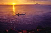 Sunset at Manado. Sulawesi,  Indonesia.