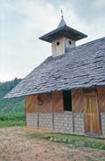 Church at Timbaan village. Tana Toraja area. Sulawesi, Indonesia.