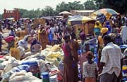 Traditional Monday market, Sgou city. Mali.