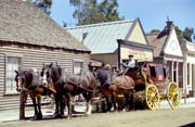Ballarat - old gold mining village and today museum. Australia.