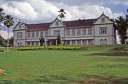 Colonial legacy at Kuching city. It is museum today. Malaysia.