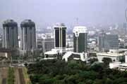 View from the monument, Jakarta. Java,  Indonesia.