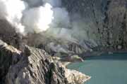 Kawah Ijen Vulcano. Java,  Indonesia.