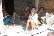 Afternoon at Kyartho village, Chin State. Myanmar (Burma).