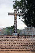 Famous catholic churc ar Dassa Zoum. Benin.
