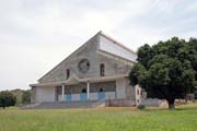 Famous catholic churc ar Dassa Zoum. Benin.