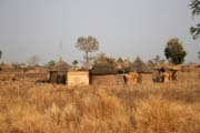 Train travel to the north town N'Gaoundr. Cameroon.