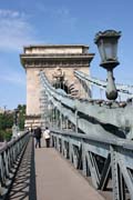 ?hain Bridge (Szchenyi Lnchd), Budapest. Hungary.