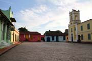 Plaza San Juan de Dios - Camaguey. Cuba.