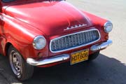 Old model of Czech car koda, Havana. Cuba.