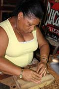 Cigar making, Real Fabrica de Tabacos Partags, Central Havana (Centro Habana). Cuba.