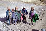 Children from Simien mountains. North, Ethiopia.