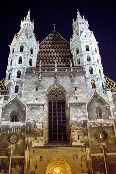 Night Vienna. Austria.