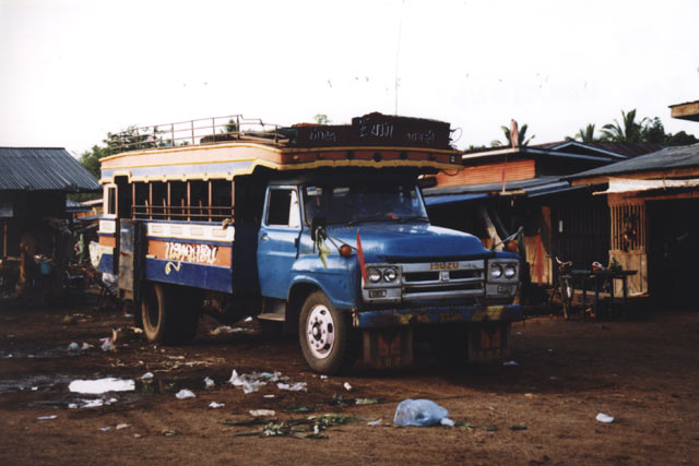 Bus. Laos.