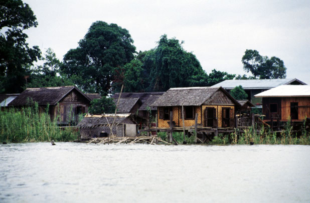 Village near Mandalay. Myanmar (Burma).