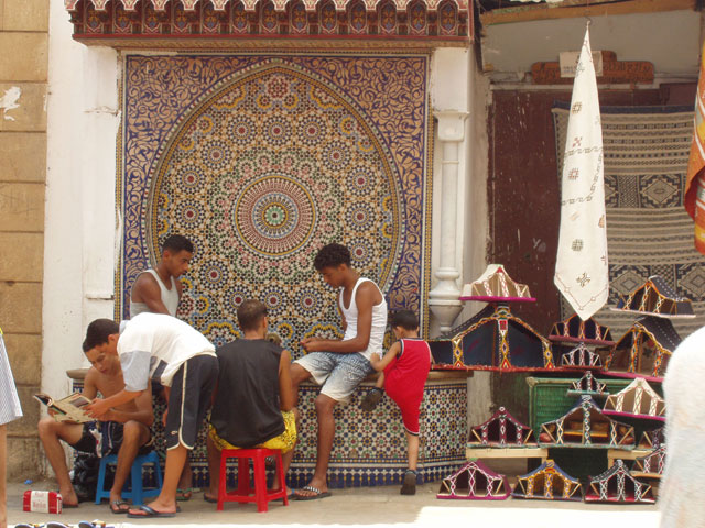 Rabat town. Morocco.