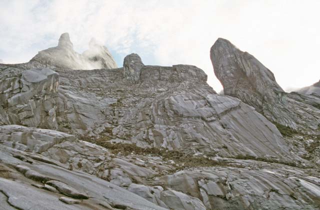 On the way on the top of Mt. Kinabalu. Sabah,  Malaysia.