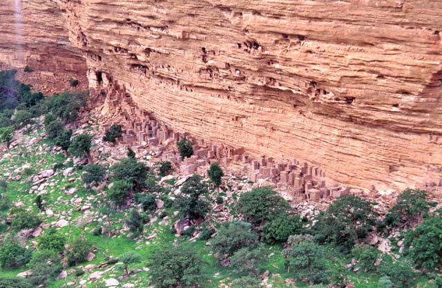Old houses of Dogon people. Mali.