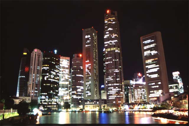 River bank. Singapore.
