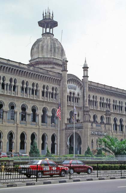 Railway station at Kuala Lumpur city. Mainland,  Malaysia.