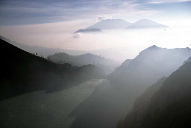 Kawah Ijen Vulcano. Java,  Indonesia.