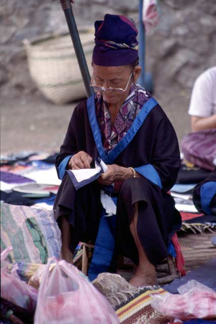 Market in Luang Prabang. Laos.