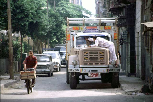 Street in Cairo. Egypt.