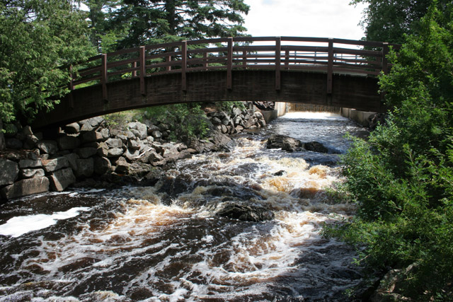 Manitou Fall, Wisconsin. United States of America.